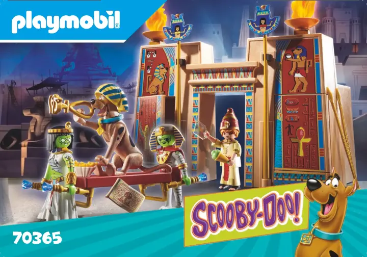 Οδηγίες συναρμολόγησης Playmobil 70365 - SCOOBY-DOO! Περιπέτεια στην Αίγυπτο (1)