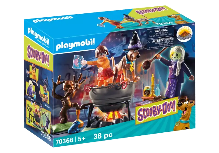 Playmobil 70366 - SCOOBY-DOO! Adventure in the Witch's Cauldron - BOX