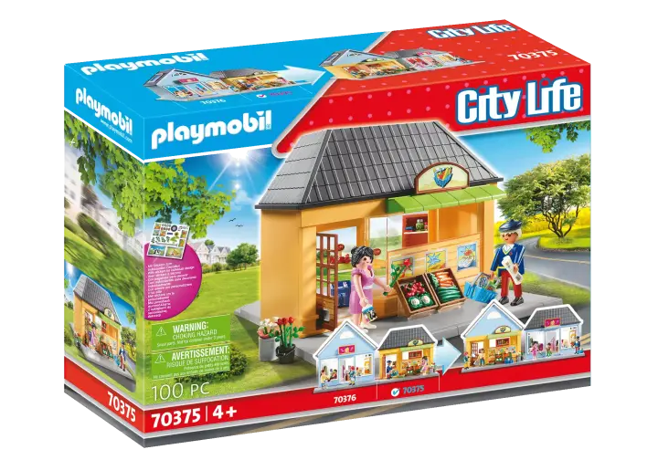 Playmobil 70375 - My pretty Play-Mini Market - BOX