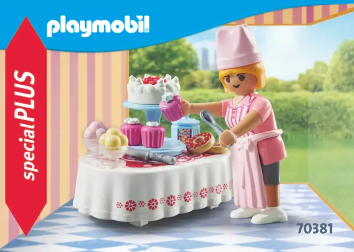 Összeszerelési útmutatók Playmobil 70381 - Édesség bár (1)