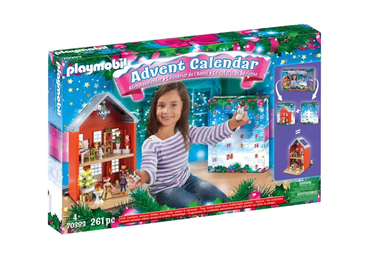 Playmobil 70383 - Jumbo adventskalender - Familiejul - BOX