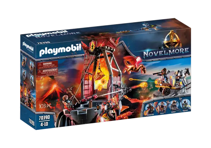 Playmobil 70390 - Burnham Raiders Lavamine - BOX