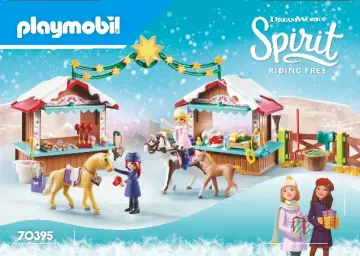 Instrukcje obsługi Playmobil 70395 - Jarmark świąteczny w Miradero (1)