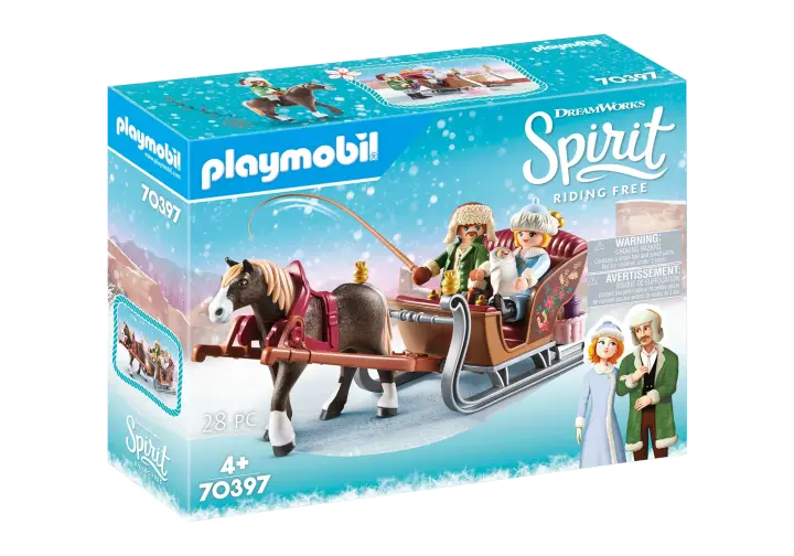 Playmobil 70397 - Winterliche Schlittenfahrt - BOX