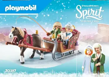 Bauanleitungen Playmobil 70397 - Winterliche Schlittenfahrt (1)