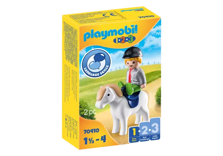 Playmobil 70410 - Fantino con cavallo - BOX