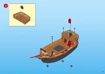 Manuales de instrucciones Playmobil 70411 - Barco Pirata Calavera (4)