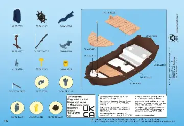 Building instructions Playmobil 70412 - Redcoat Caravel (16)