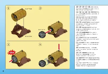 Manuales de instrucciones Playmobil 70413 - Bastión (6)