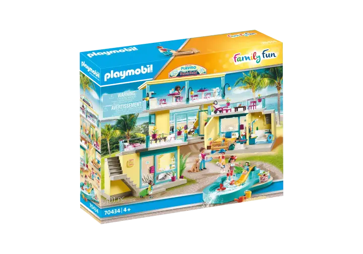 Playmobil 70434 - PLAYMO Beach Hôtel - BOX