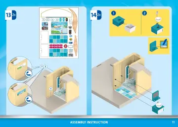 Οδηγίες συναρμολόγησης Playmobil 70434 - PLAYMO Παραθαλάσσιο ξενοδοχείο (11)