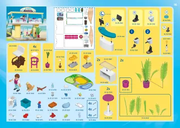 Notices de montage Playmobil 70434 - PLAYMO Beach Hôtel (16)