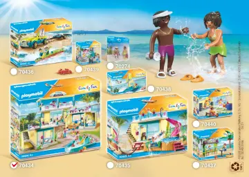 Notices de montage Playmobil 70434 - PLAYMO Beach Hôtel (24)