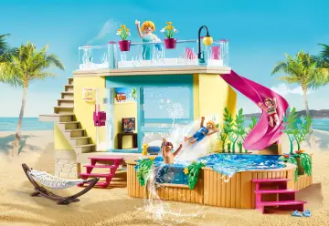 Playmobil 70435 - Μπανγκαλόου με πισίνα