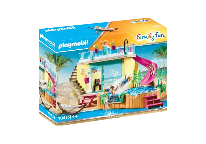 Playmobil 70435 - Μπανγκαλόου με πισίνα - BOX