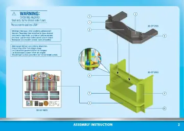 Οδηγίες συναρμολόγησης Playmobil 70437 - Beach Bar (2)