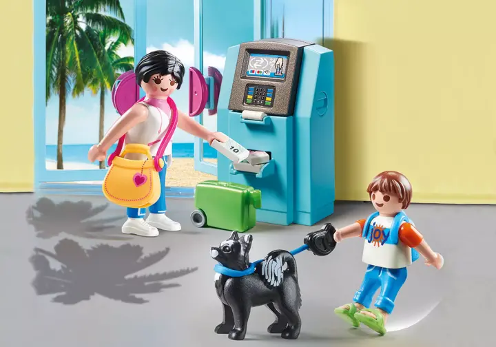 Playmobil 70439 - Τουρίστες στο ATM