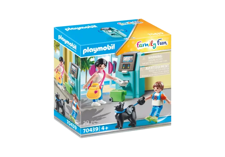 Playmobil 70439 - Τουρίστες στο ATM - BOX