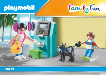 Οδηγίες συναρμολόγησης Playmobil 70439 - Τουρίστες στο ATM (1)