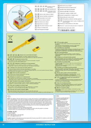 Manual de instruções Playmobil 70441 - Grua RC (14)