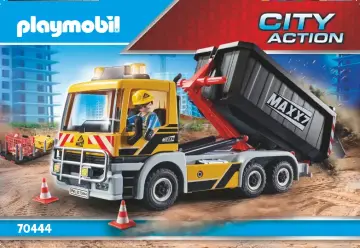 Instrukcje obsługi Playmobil 70444 - Samochód ciężarowy z wymiennym nadwoziem (1)