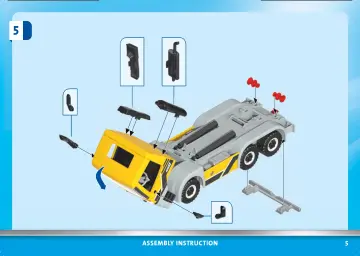 Bygganvisningar Playmobil 70444 - Lastbil med växelflak (5)