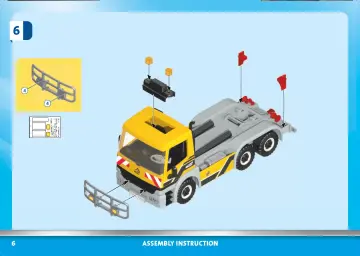 Összeszerelési útmutatók Playmobil 70444 - Átalakítható teherautó (6)