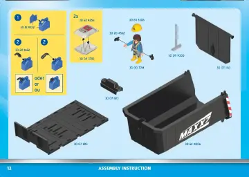 Manuales de instrucciones Playmobil 70444 - Camión Construcción (12)