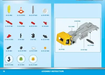 Manual de instruções Playmobil 70444 - Camião de Construção (14)