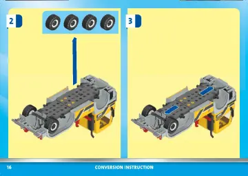 Οδηγίες συναρμολόγησης Playmobil 70444 - Φορτηγό με ανατρεπόμενη καρότσα (16)