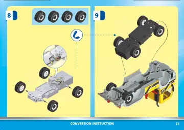 Manual de instruções Playmobil 70444 - Camião de Construção (21)