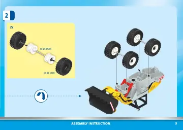 Building instructions Playmobil 70445 - Wheel Loader (3)