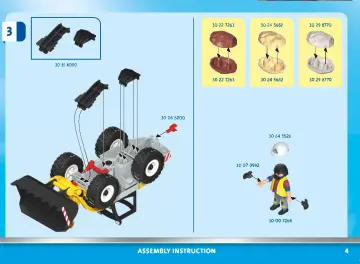 Building instructions Playmobil 70445 - Wheel Loader (4)