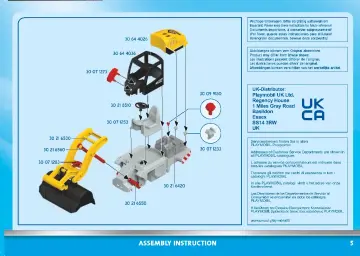 Building instructions Playmobil 70445 - Wheel Loader (5)