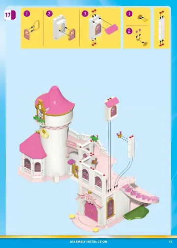 Manuales de instrucciones Playmobil 70447 - Gran Castillo de Princesas (17)