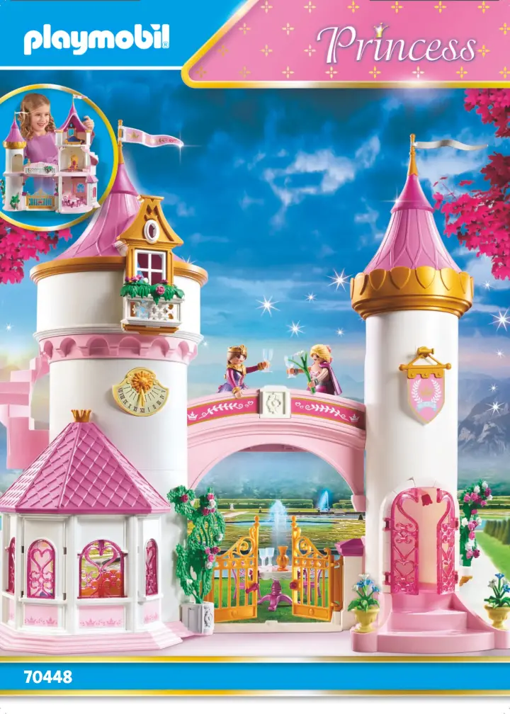 Összeszerelési útmutatók Playmobil 70448 - Hercegnő kastély (1)