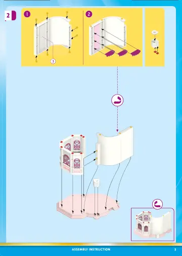 Manuales de instrucciones Playmobil 70448 - Castillo de Princesas (3)