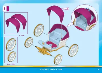 Manuales de instrucciones Playmobil 70449 - Carruaje Romántico tirado por caballos (3)