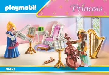 Notices de montage Playmobil 70452 - Salle de musique du palais (1)