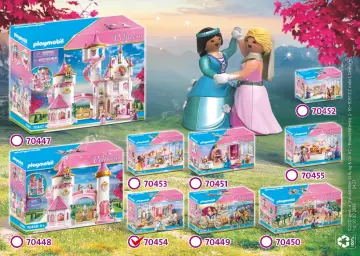 Notices de montage Playmobil 70454 - Salle de bain royale avec dressing (6)