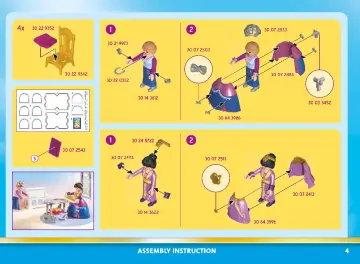 Manuales de instrucciones Playmobil 70455 - Comedor (4)