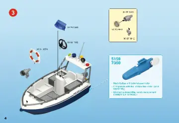 Manuales de instrucciones Playmobil 70463 - Guardacostas y Ladrón en moto de agua (4)