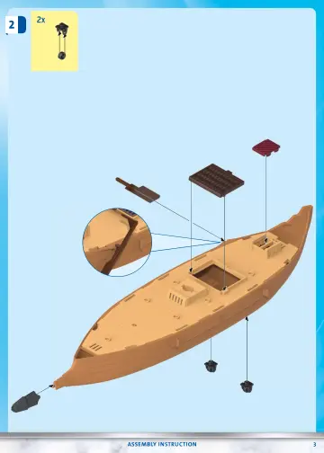 Manual de instruções Playmobil 70466 - Os Argonautas (3)