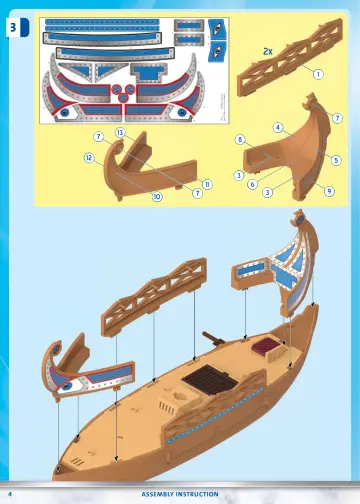 Manual de instruções Playmobil 70466 - Os Argonautas (4)