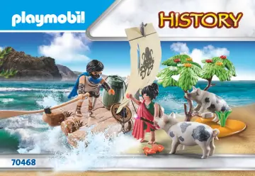 Building instructions Playmobil 70468 - Ulysses and Circe (1)