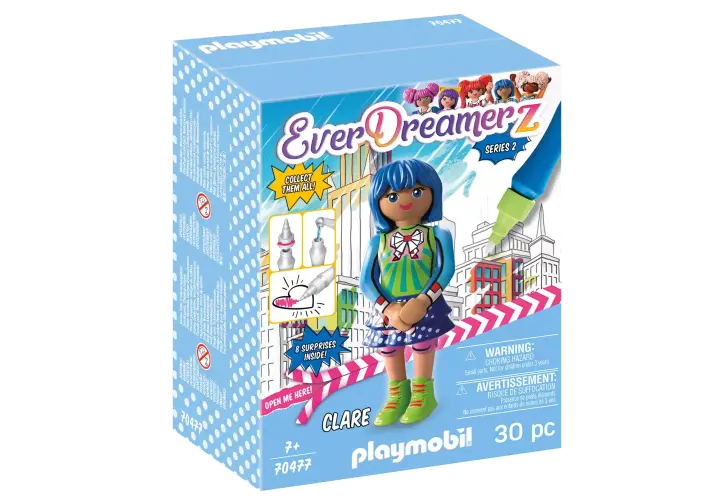 Playmobil 70477 - Κλάρα "Comic World" - BOX