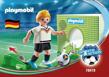 Οδηγίες συναρμολόγησης Playmobil 70479 - Ποδοσφαιριστής Εθνικής Γερμανίας (1)