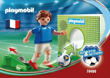 Οδηγίες συναρμολόγησης Playmobil 70480 - Ποδοσφαιριστής Εθνικής Γαλλίας Α (1)