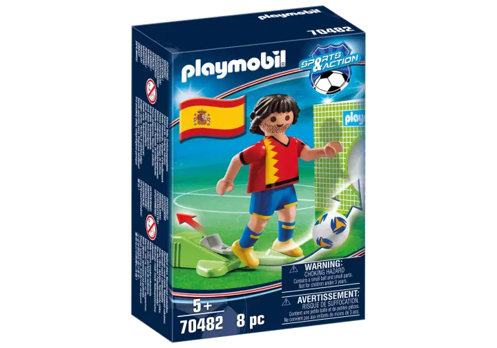 Playmobil 70482 - Ποδοσφαιριστής Εθνικής Ισπανίας - BOX