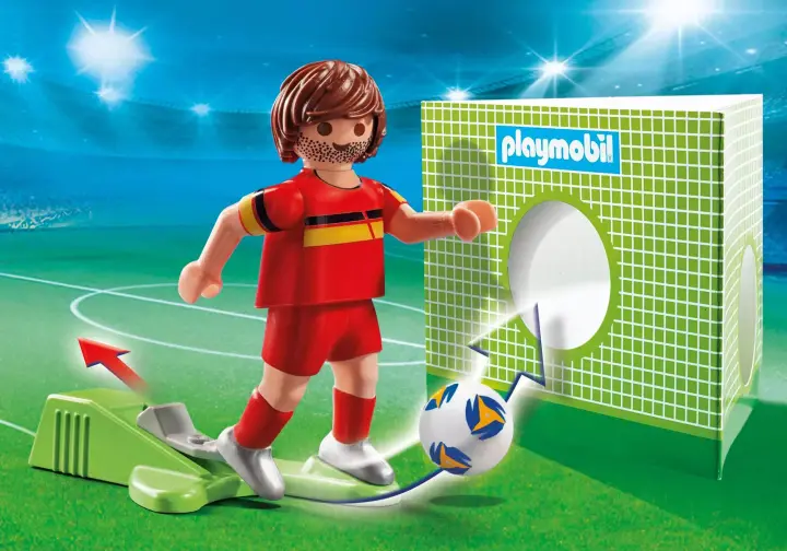Playmobil 70483 - Jugador de Fútbol - Bélgica